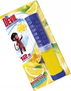 Dr Devil Dr. Devil - Odświeżacz do WC w formie krążków żelowych - Lemon 1