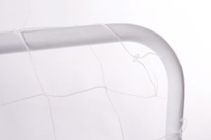 Enero Bramka do piłki nożnej z siatką biała r. 1.82x1.22x0.61m 6