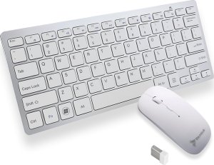 Klawiatura + mysz Reagle KLAWIATURA I MYSZKA BEZPRZEWODOWA ZESTAW 2,4 GHz DO LAPTOP PC TV MACBOOK 1