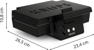 Opiekacz Krups FDK 462 Sandwichmaker czarny 9