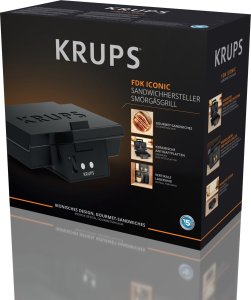 Opiekacz Krups FDK 462 Sandwichmaker czarny 10