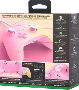 Pad PowerA PowerA XS Pad przewodowy Advantage Pink Lemonade 13