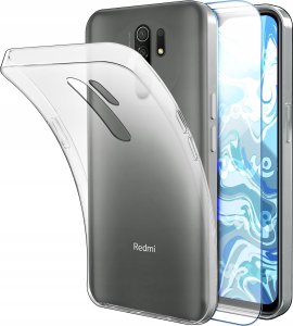 Hello Case ETUI DO XIAOMI REDMI 9 GUMOWE OBUDOWA CASE SILIKON SLIM POKROWIEC   SZKŁO 1