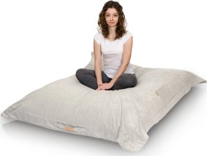 Blomster Pufa XXL Worek Fotel - jasny szary 5