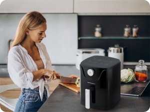 Frytkownica beztłuszczowa Berdsen Air fryer BD-654 czarna 13