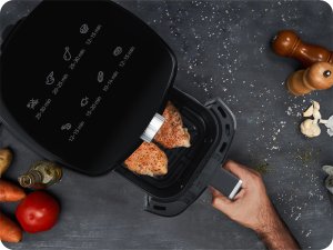 Frytkownica beztłuszczowa Berdsen Air fryer BD-654 czarna 18