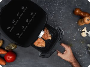 Frytkownica beztłuszczowa Berdsen Air fryer BD-654 czarna 18