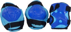 Victoria Sport KOMPLET OCHRANIACZY NA ŁYŻWOROLKI LEGEND DLA DZIECI AMATORSKIE kolor niebieski, roz. S 2