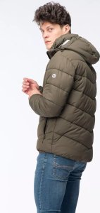 Męska kurtka zimowa ocieplana pikowana Hi-tec VARMI rozmiar S 9