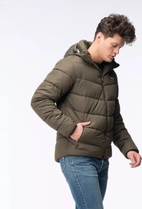 Męska kurtka zimowa ocieplana pikowana Hi-tec VARMI rozmiar L 10