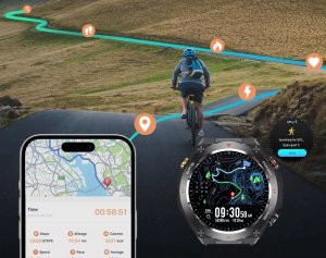 SMARTWATCH z GPS RNCF37 zegarek męski RBN 7