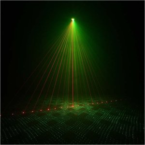 LIGHT4ME TURBO FLOWER efekt disco LED PAR UV kula laser stroboskop 3