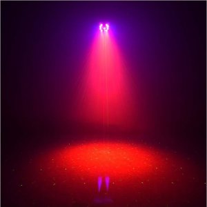 LIGHT4ME TURBO FLOWER efekt disco LED PAR UV kula laser stroboskop 4
