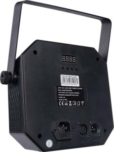 LIGHT4ME TURBO FLOWER efekt disco LED PAR UV kula laser stroboskop 8