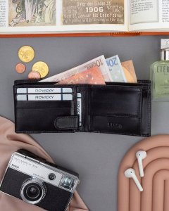 Portfel skórzany Ronaldo RM-05-BCF-BP czarny 6