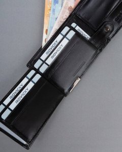 Portfel skórzany Ronaldo RM-05-BCF-BP czarny 8