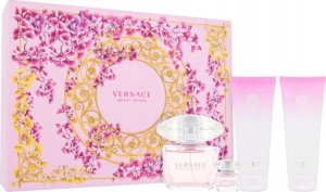 Zestaw Versace Bright Crystal woda toaletowa 90ml + woda toaletowa 5ml + zel pod prysznic 100ml + balsam do ciala 100ml 1
