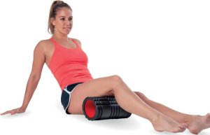 Pure2Improve Wałek roller do ćwiczeń 33x15cm czarny 4