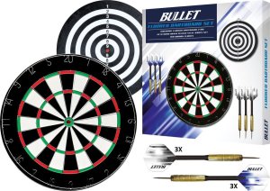 Dart sizalowy 45cm i 6 rzutek bullet 5