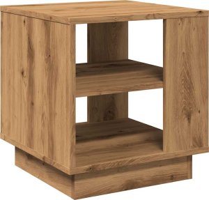 vidaXL Stolik kawowy, dąb artisan, 40x40x43 cm 2