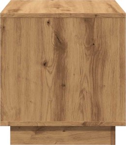 vidaXL Stolik kawowy, dąb artisan, 40x40x43 cm 5