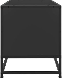 vidaXL Szafka pod telewizor, czarna, 80x34,5x40 cm 5