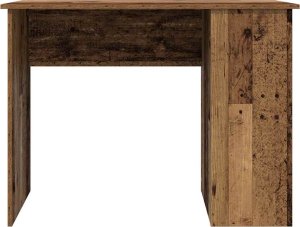 vidaXL Biurko, stare drewno, 100x55x75 cm, materiał drewnopochodny 4