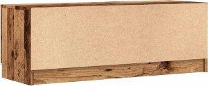 vidaXL Szafka pod telewizor, stare drewno, 102x35x36,5 cm 6