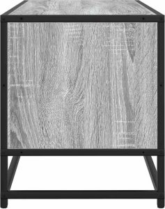 vidaXL Szafka pod telewizor, szary dąb sonoma, 100x34,5x40 cm 5