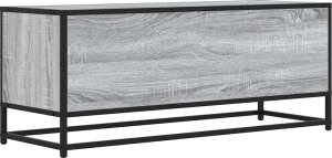 vidaXL Szafka pod telewizor, szary dąb sonoma, 100x34,5x40 cm 6