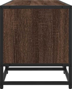 vidaXL Szafka pod telewizor, brązowy dąb, 120x35x41 cm 5