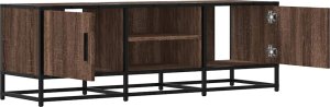 vidaXL Szafka pod telewizor, brązowy dąb, 120x35x41 cm 7