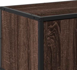 vidaXL Szafka pod telewizor, brązowy dąb, 120x35x41 cm 8