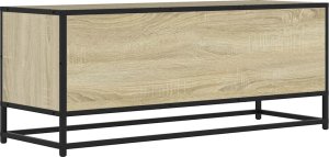 vidaXL Szafka pod telewizor, dąb sonoma, 100x34,5x40 cm 6