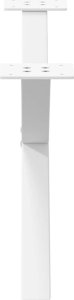 vidaXL vidaXL Nogi do stolika kawowego, 2 szt., biale, 70x(30-31) cm, stal 6