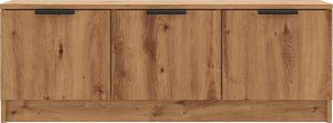 vidaXL Szafka pod telewizor, dab artisan, 102x35x36,5 cm 4