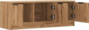 vidaXL Szafka pod telewizor, dab artisan, 102x35x36,5 cm 7