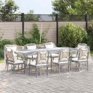 vidaXL Przezroczysta plandeka z oczkami 4x4 m PVC 2