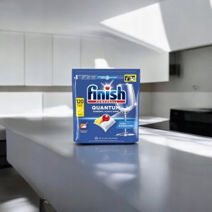 Finish Tabletki do zmywarki Powerball Quantum All in 1 Lemon 120 szt. 3