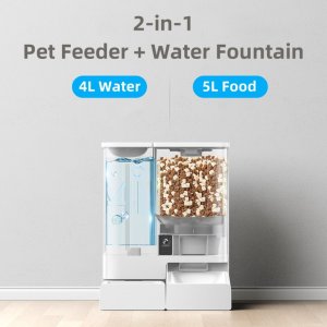 Išmanus maisto dozatorius Sponge Pet Feeder DUAL 2