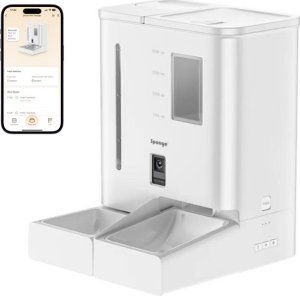 Išmanus maisto dozatorius Sponge Pet Feeder DUAL 4