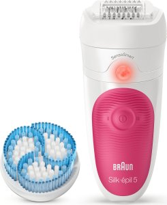 Braun Silk-epil 5 5-511 New - Turquoise - White - 28 tweezers - 0.5 mm - AC - 100 - 240 V - Built-in 1