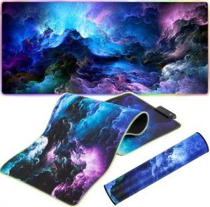 Cosmic Waves XXL gaming mousepad RGB | 900 x 400 | 7 fashions 1