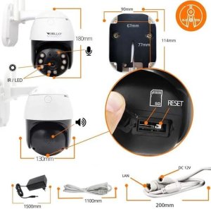 Kamera IP ORLLO Z20 4K 6