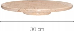 Obrotowa taca marmurowa, Ø 30 cm 2
