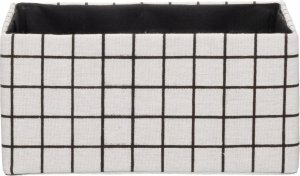 Tekstylne organizery w kratkę, 3 szt. 5