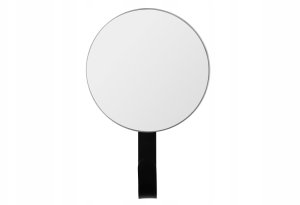 Lusterko ścienne z haczykiem, Ø 12 cm 2