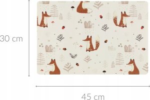 Podkładka do jedzenia dla dzieci FOX, 45 x 30 cm 2