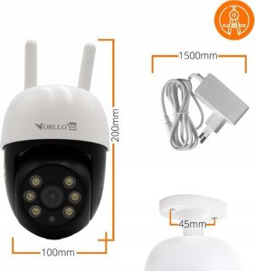 Kamera IP Orllo TZ2 PRO 4G 4Mpx 4