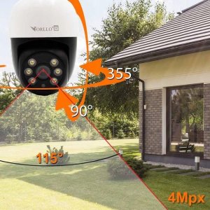 Kamera IP Orllo TZ2 PRO 4G 4Mpx 8